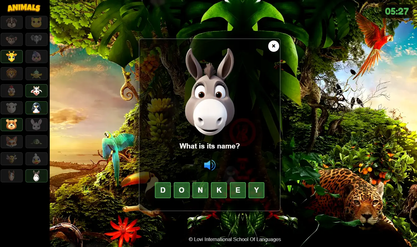 Vocabulary Challenge